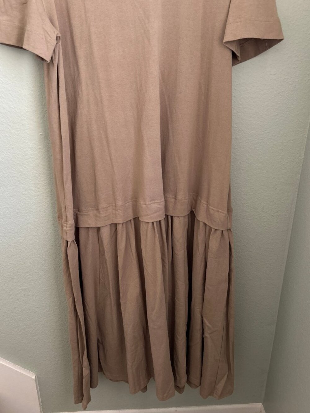 NWT Free People Beach Herron Drop Waist Maxi Dress Size Large Oversized - Picture 7 of 7